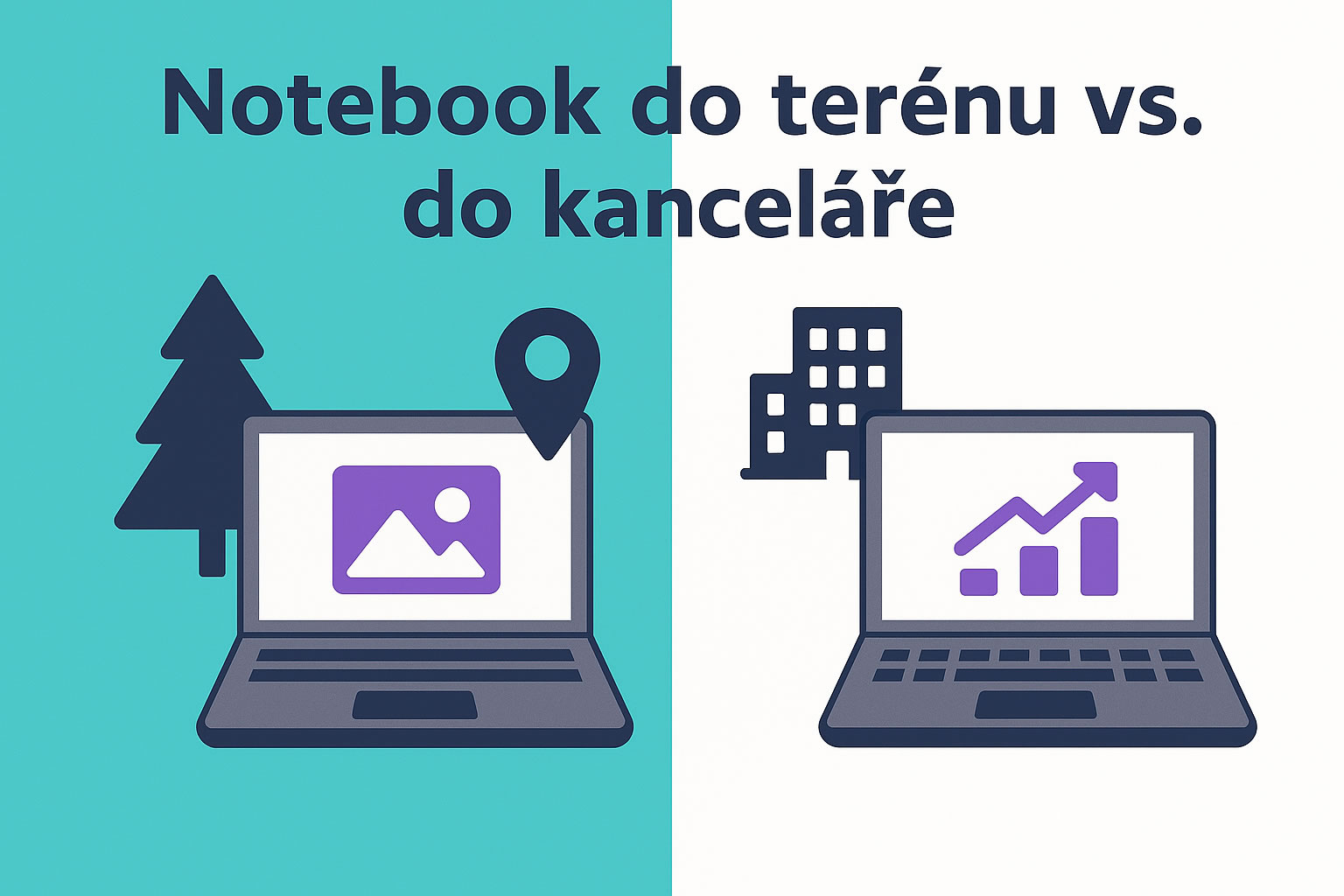 Notebook do terénu vs. do kanceláře